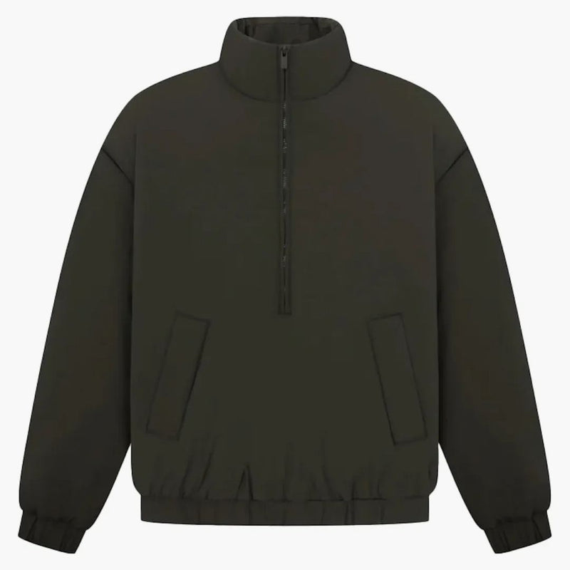 Fear of God Essentials Nylon Buffer Jacket Off Black
