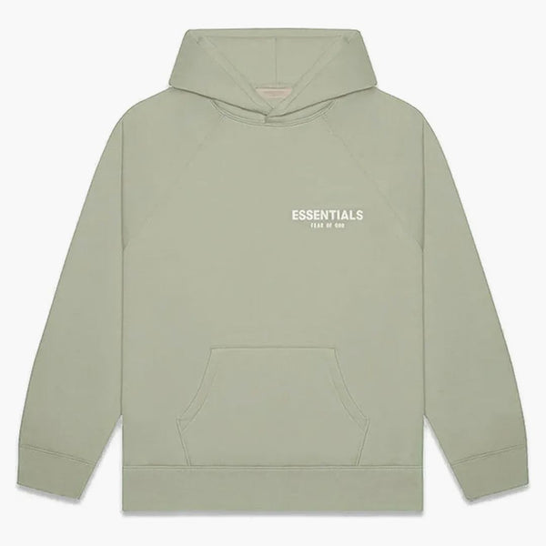 Paura degli elementi essenziali di oversize con cappuccio seafoam