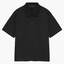 Fear of God Essentials Pique Polo Black