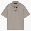 Fear Of God Essentials Pique Polo Heather Gray