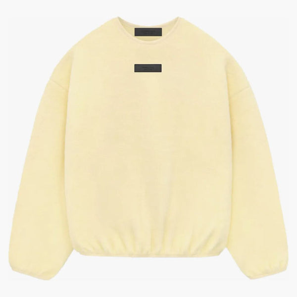 Paura di Dio Essentials Polar Fleece CreWneck Garden Yellow