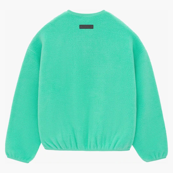 Paura di Dio Essentials Polar Fleece Crewneck Mint Leaf