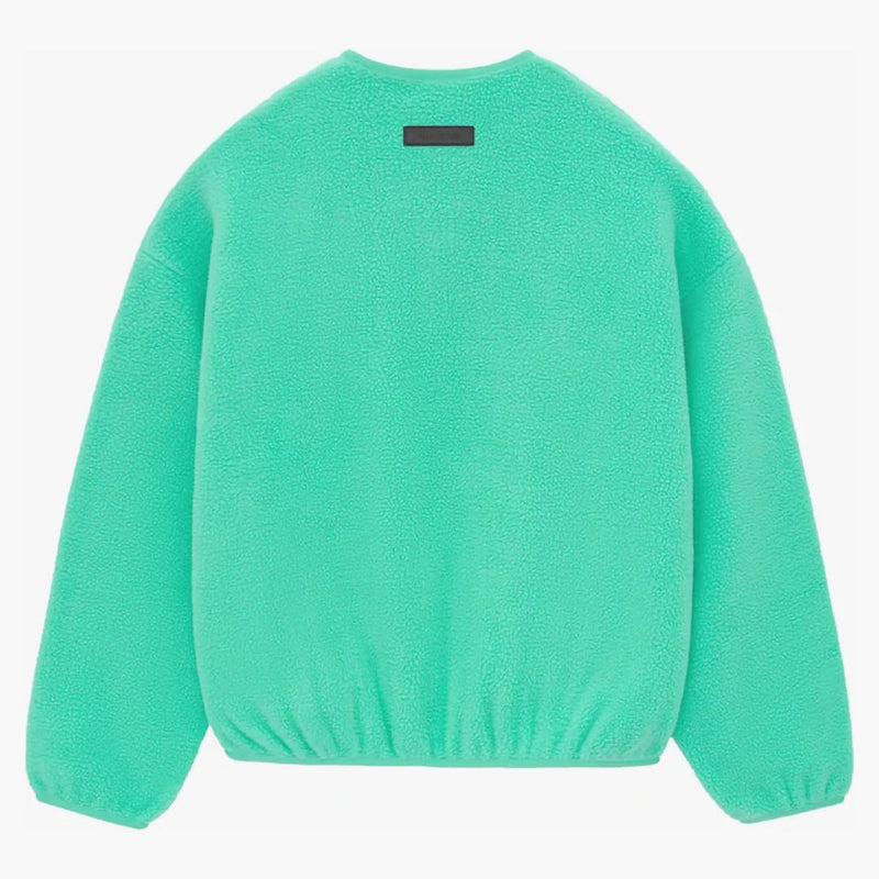 Paura di Dio Essentials Polar Fleece Crewneck Mint Leaf