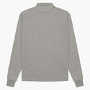 Fear of God Essentials Relaxed Mockneck Dark Oatmeal