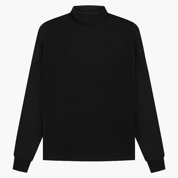 Rädsla för Gud Essentials Relaxed Mockneck Stretch Limo