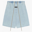 Fear Of God Essentials Relaxed Short Light Wash Denim