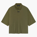 Fear Of God Essentials Ripstop Polo Military