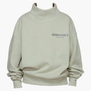 Fear of God Essentials Ssense Exclusive Kids Mock Neck Sweatshirt Concrete