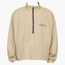 Fear of God Essentials Ssense Exclusive Half-Zip Track Jacket Linen