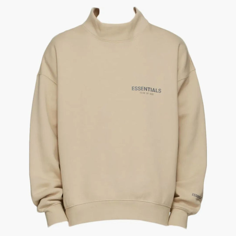Paura di Dio Essentials Ssense Esclusiva Mock Neck Spetshirt Linen