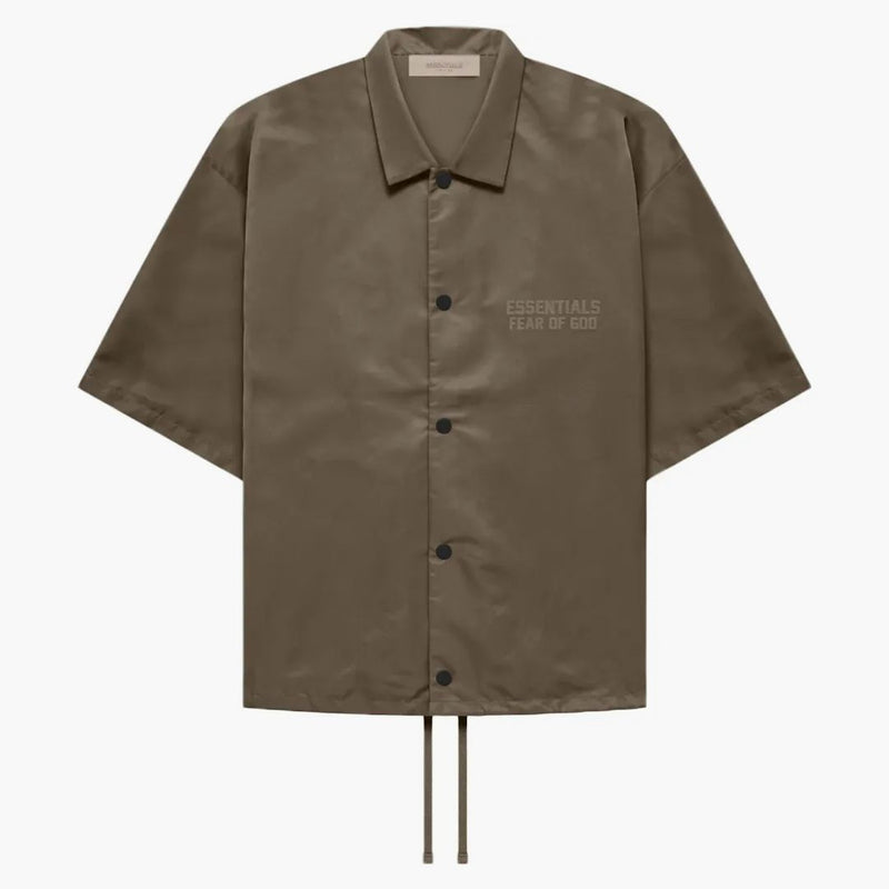 Fear of God Essentials SS Nylon Shirt Wood