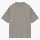 Fear Of God Essentials Spelman Jersey Crewneck Tee Heather Grey/shell