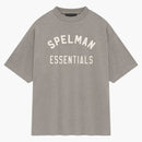 Fear Of God Essentials Spelman Jersey Crewneck Tee Heather Grey/shell
