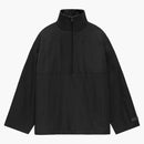 Fear Of God Essentials Textured Nylon Halfzip Pullover Black