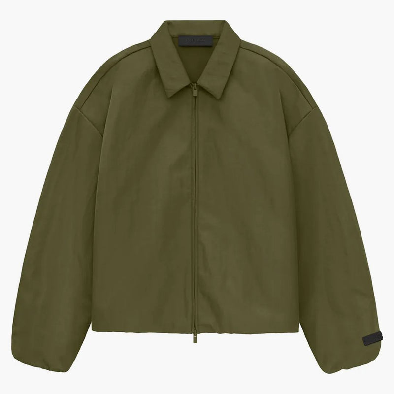 Paura di Dio Essentials testurizzata giacca da camionista in nylon militare