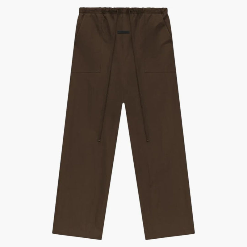 Fear of God Essentials Textured Nylon Utility Pant Brown