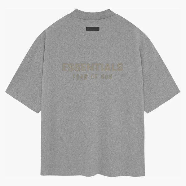 Paura di Dio Essentials a V-Neck Tè di farina d'avena scura