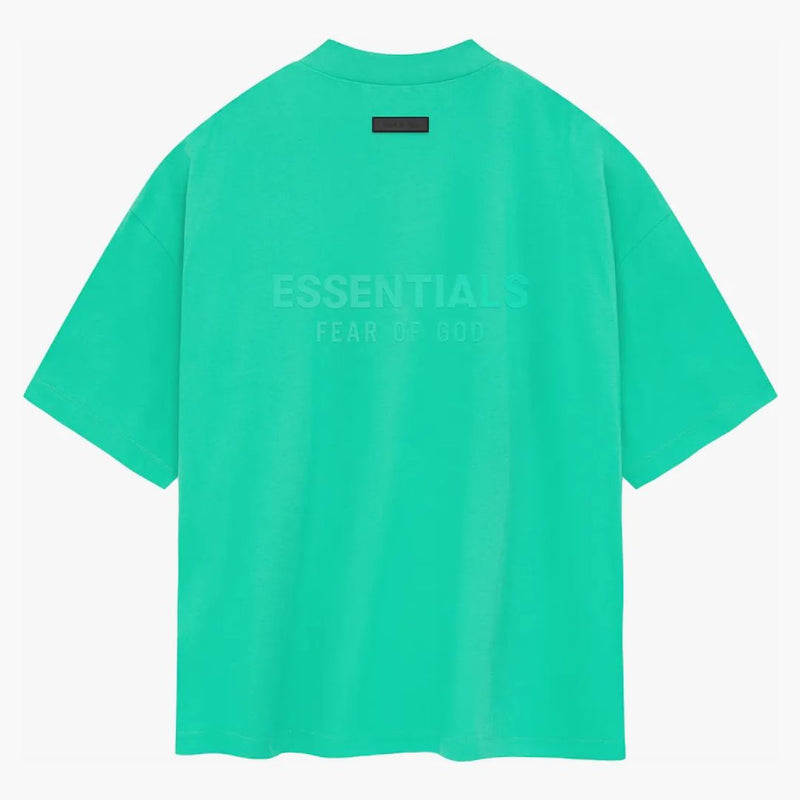 Fear of God Essentials V-Neck Tee Mint Leaf