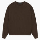 Fear Of God Essentials Waffle Crewneck Sweater Brown