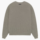 Fear of God Essentials Waffle Crewneck Sweater Heather Gray