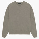 Fear of God Essentials Waffle Crewneck Sweater Heather Gray