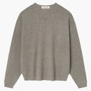 Fear Of God Essentials Waffle Crewneck Sweater Homestead Heather