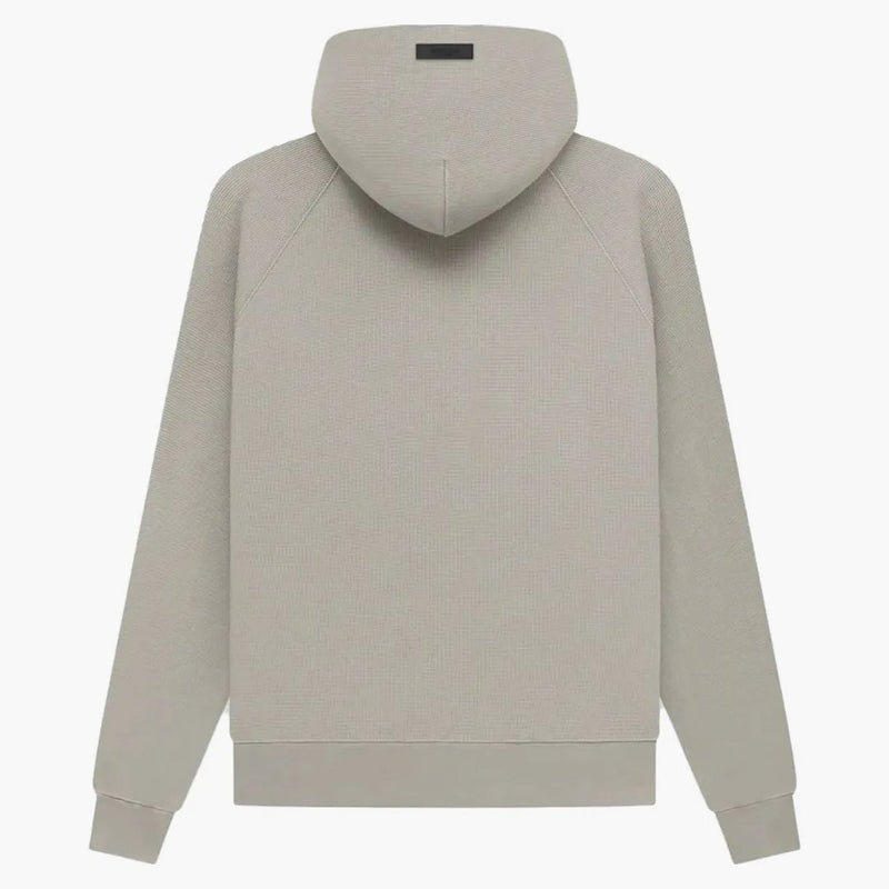 Paura of God Essentials Waffle Raglan con cappuccio Seal