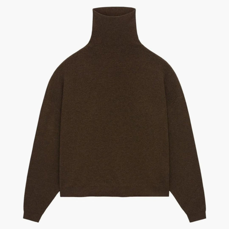 Fear Of God Essentials Waffle Turtleneck Brown