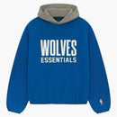 Fear Of God Essentials Wolves Hoodie Blue