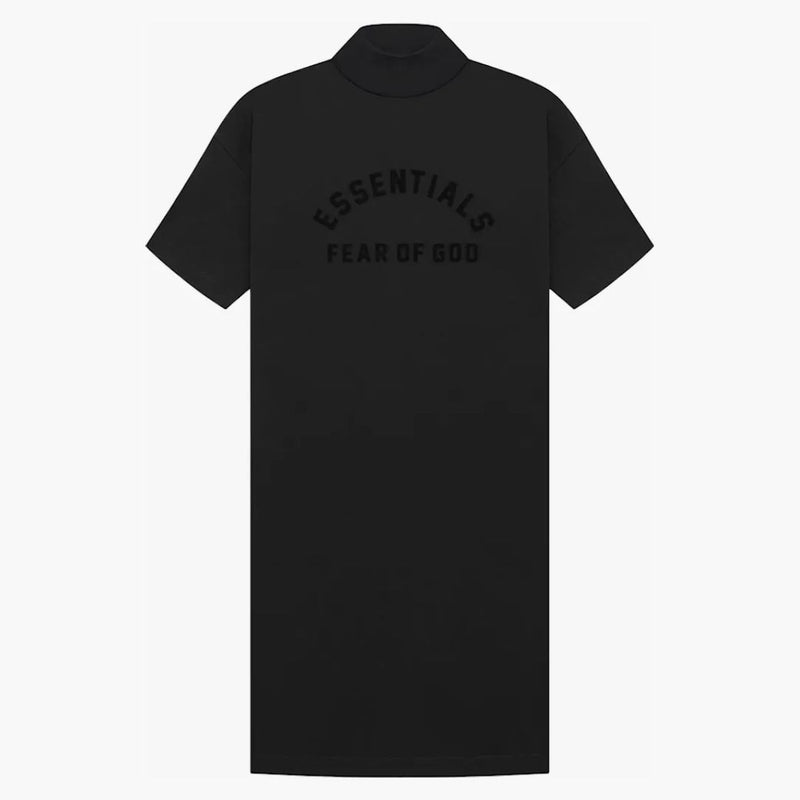 Fear of God Essentials Women's 3/4 Sleeve Dress Black