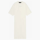 Fear Of God Essentials Women's 3/4 Sleeve Dress Cloud Dancer