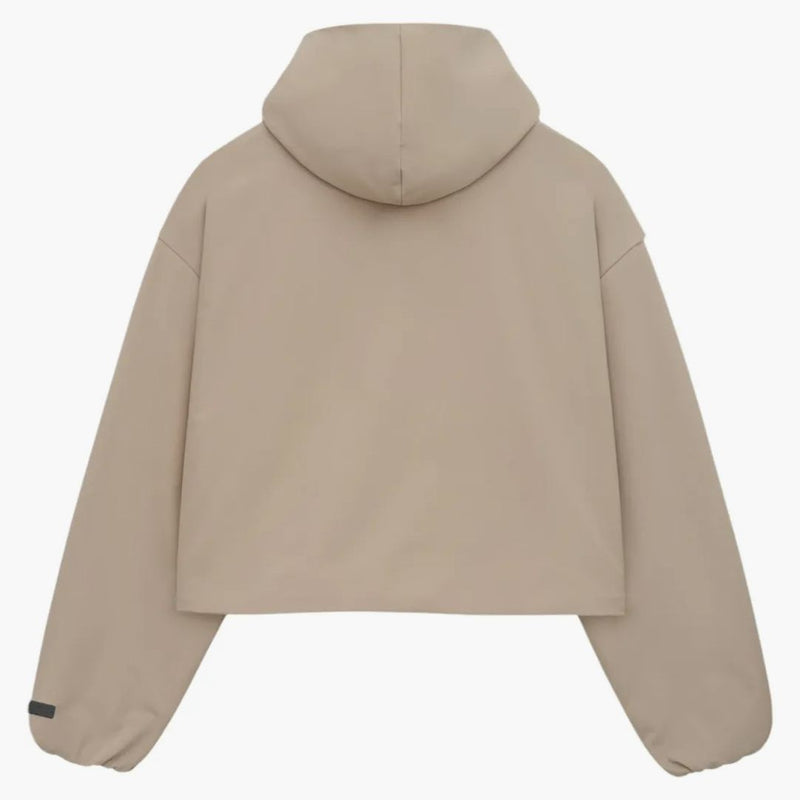 Fear Of God Essentials Women's Bonded Nylon Hooded Anorak Desert Sand