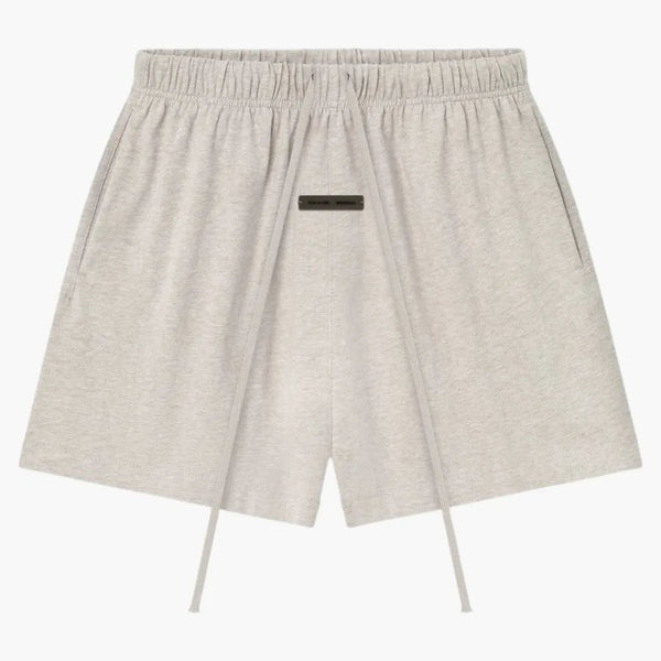 Fear Of God Essentials Womens Classic Jersey Sweatshort Heather Stone
