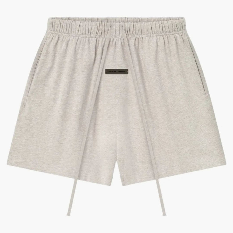 Fear Of God Essentials Womens Classic Jersey Sweatshort Heather Stone