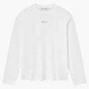 Fear Of God Essentials Womens Classic Long Sleeve Tee Cloud White