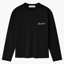 Fear Of God Essentials Womens Classic Long Sleeve Tee Jet Black