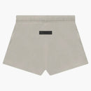 Fear of God Essentials Women's Cotton Running Shorts Smoke