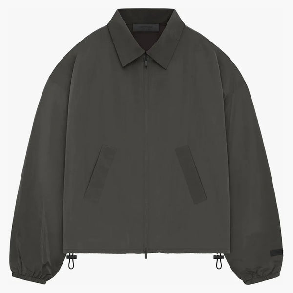 Fear of God Essentials Women's Crinkle Nylon Shell Bomber Ink
