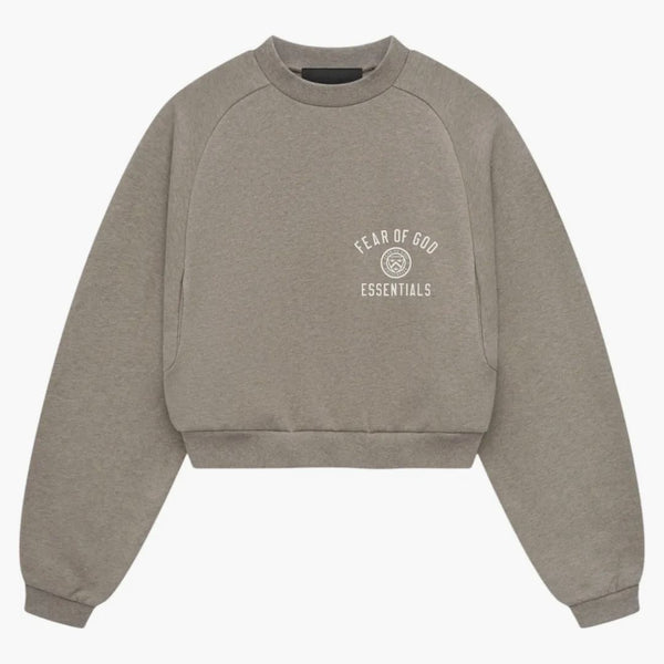 Paura di Dio Essentials Fleece Fleece Create Crewneck (FW24) Heather Grey