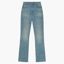 Fear Of God Essentials Womens High Waisted Denim Jean Vintage Blue