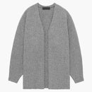 Fear Of God Essentials Womens Knit Long Cardigan Dark Heather
