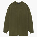 Fear Of God Essentials Womens Knit Long Cardigan Military