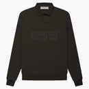 Fear of God Essentials Women's L/S Polo Off Black
