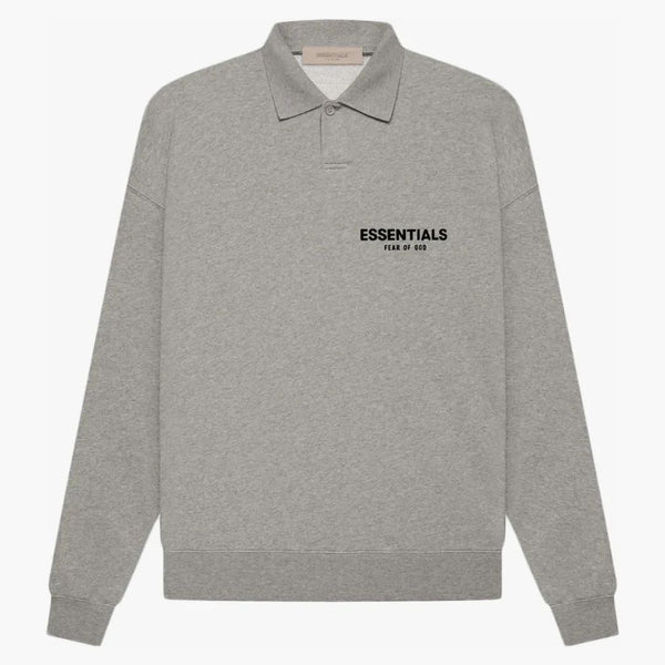Fear of God Essentials Women's L/S Polo (SS22) Dark Oatmeal