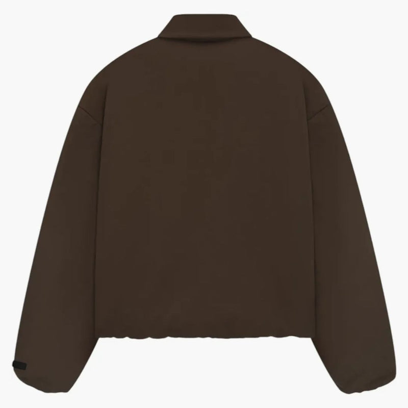 Fear Of God Essentials Women's Military Nylon Bomber Jacket Brown