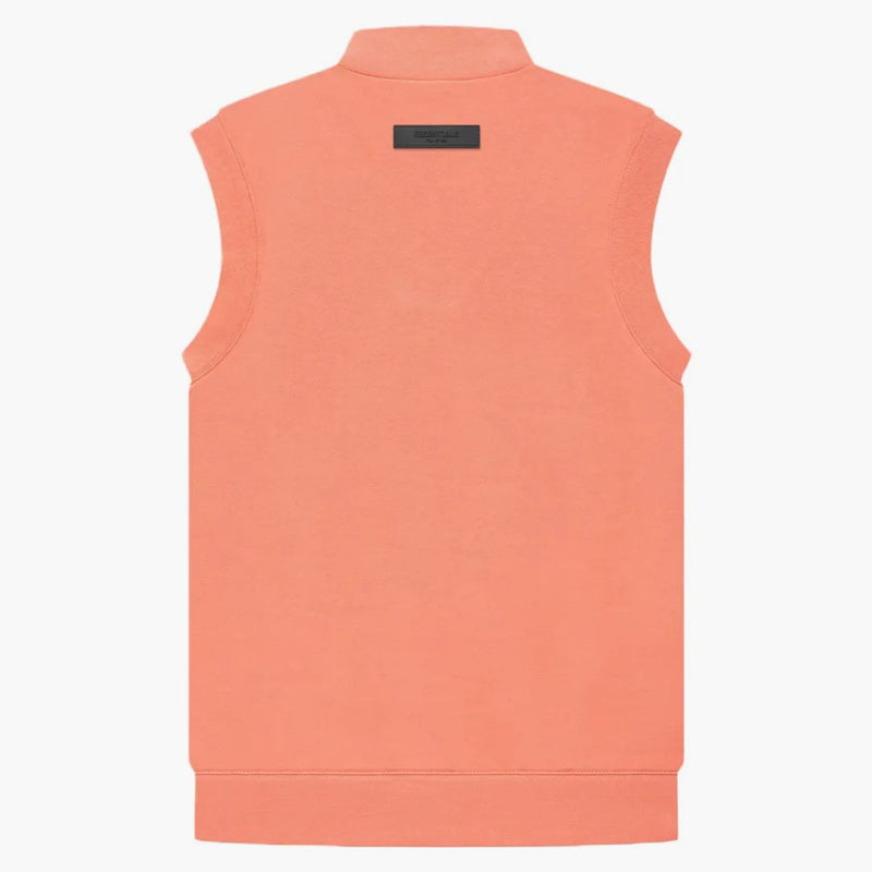 Fear of God Essentials Women's Mockneck Vest Coral