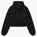 Fear Of God Essentials Womens Modern Fleece Raglan Hoodie Jet Black
