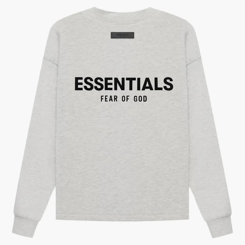 Paura di Dio Essentials Donne Relaxed Crewneck (SS22) Farina d'avena leggera