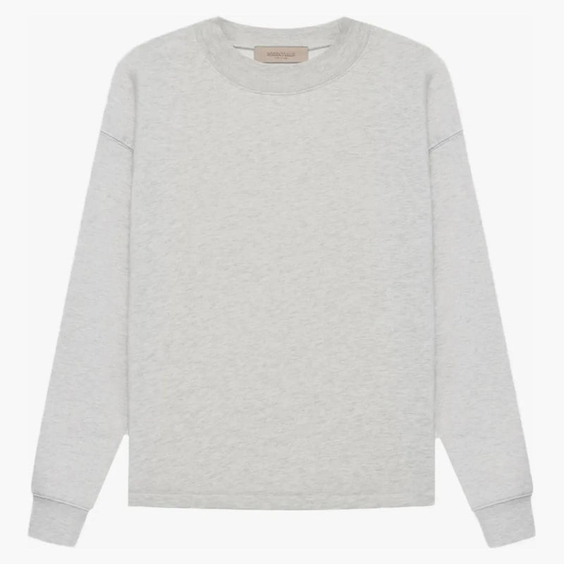 Paura di Dio Essentials Donne Relaxed Crewneck (SS22) Farina d'avena leggera