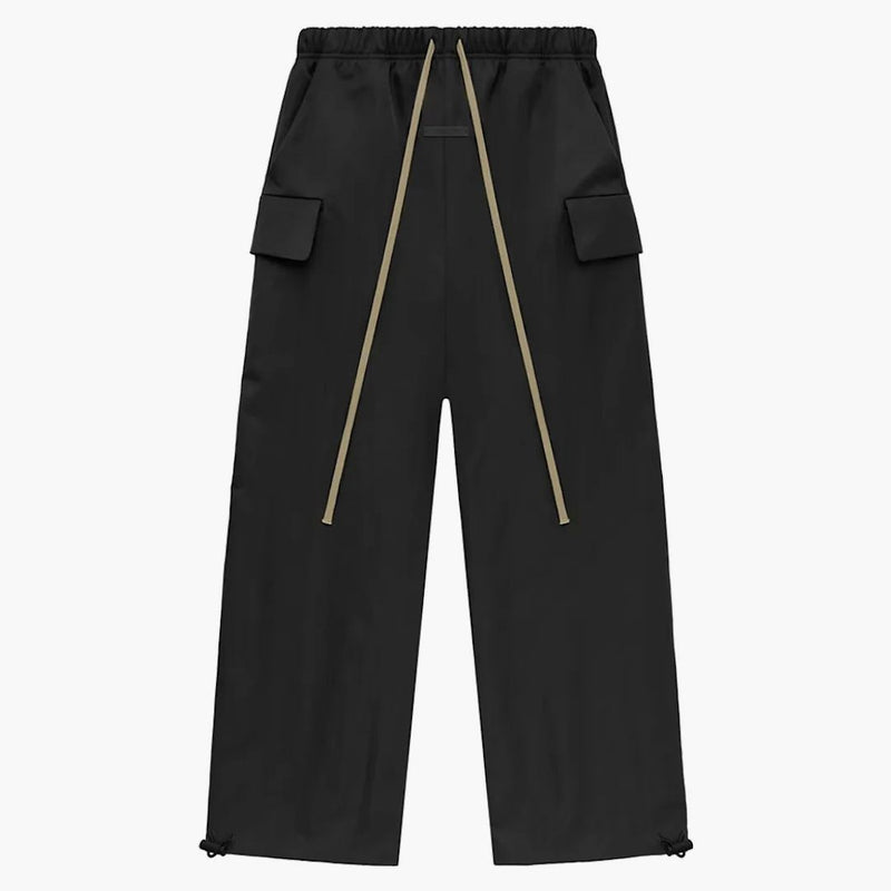 Fear Of God Essentials Womens Textured Nylon Field Pant Black